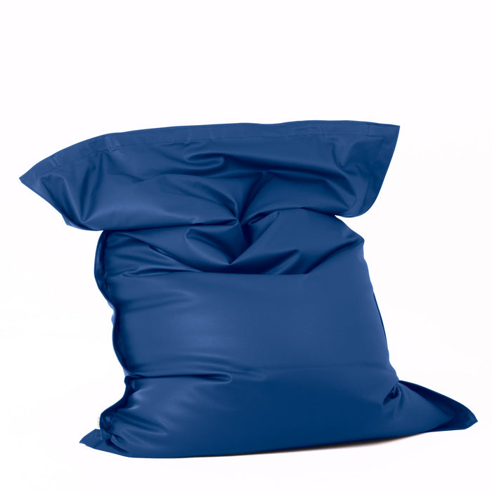 Pouf poltrona Cuscino Thin gigante Imbottito finta pelle antimacchia Jazz per interno dim.140x200 cm