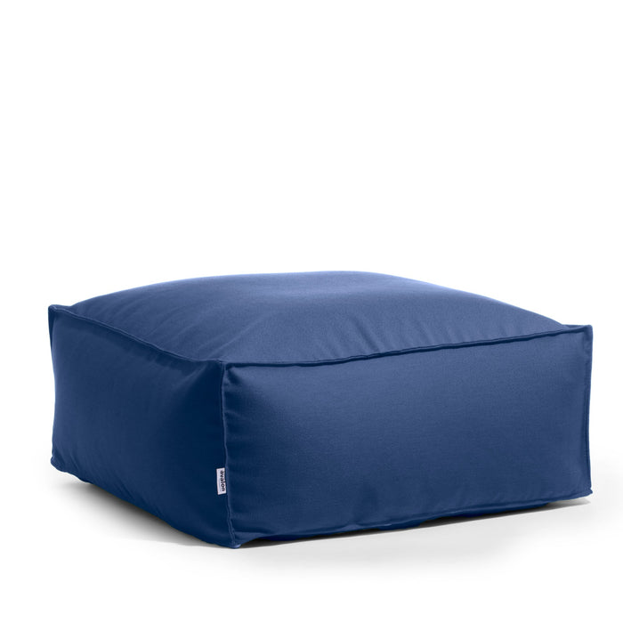 Pouf Deluz per esterno in tessuto Funny dim: 98x98x40 cm