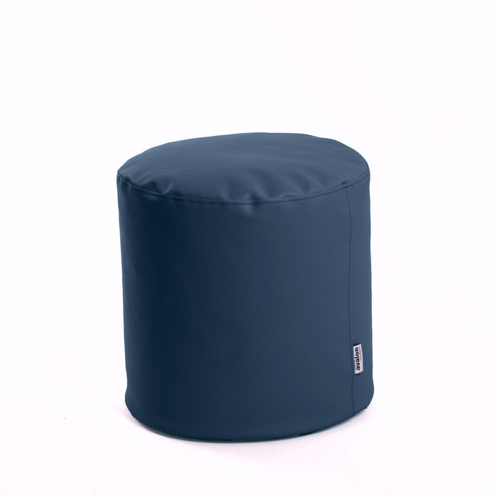 Avalon Pouf Cilindro Mamba Similpelle Trendy Diam. 45 cm, Alt. 45 cm