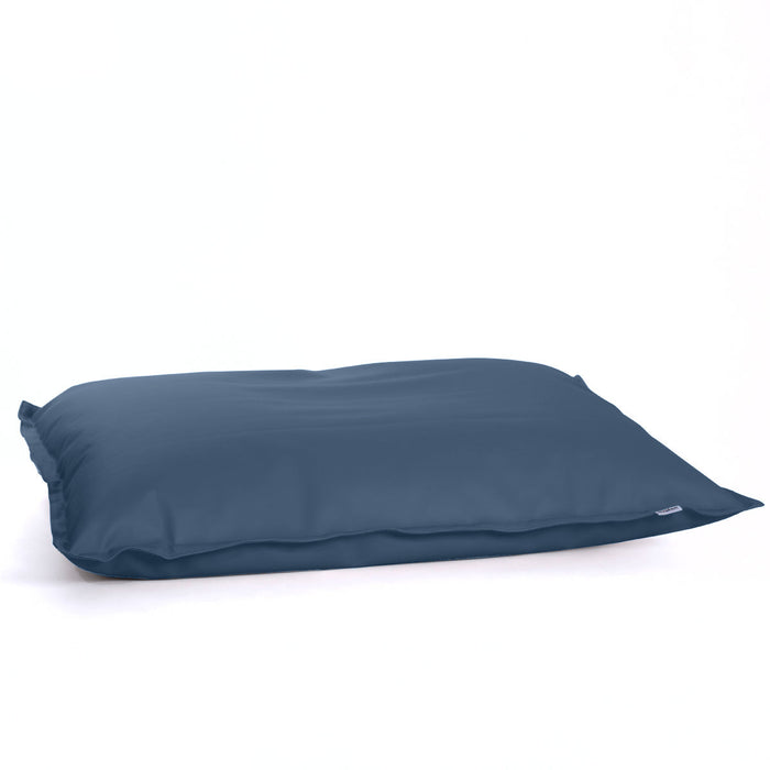 Pouf poltrona Cuscino Thin gigante Imbottito finta pelle antimacchia Mamba per esterno dim.140x200 cm