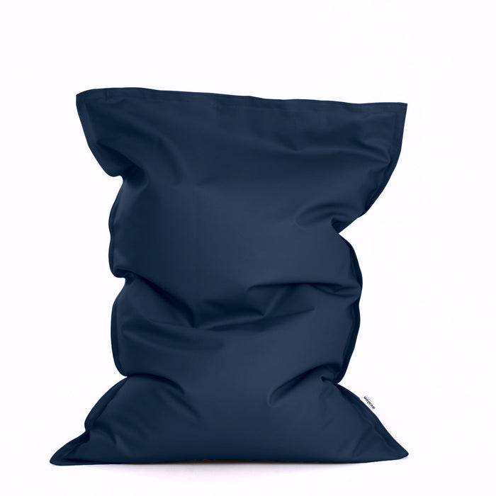Pouf Poltrona Cuscino Thin medio in finta pelle antimacchia jazz per interno dim.90x135 cm