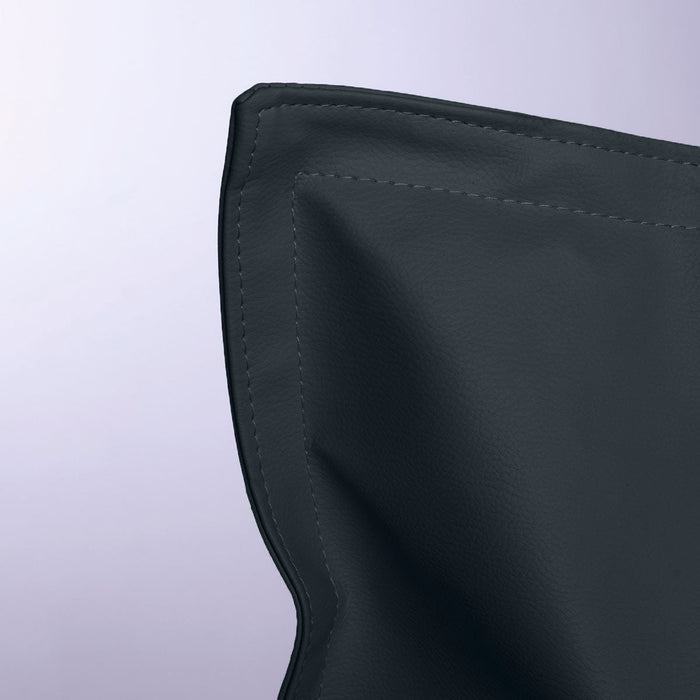 Pouf Poltrona Cuscino Thin medio in finta pelle antimacchia Mamba per esterno dim.90x135 cm