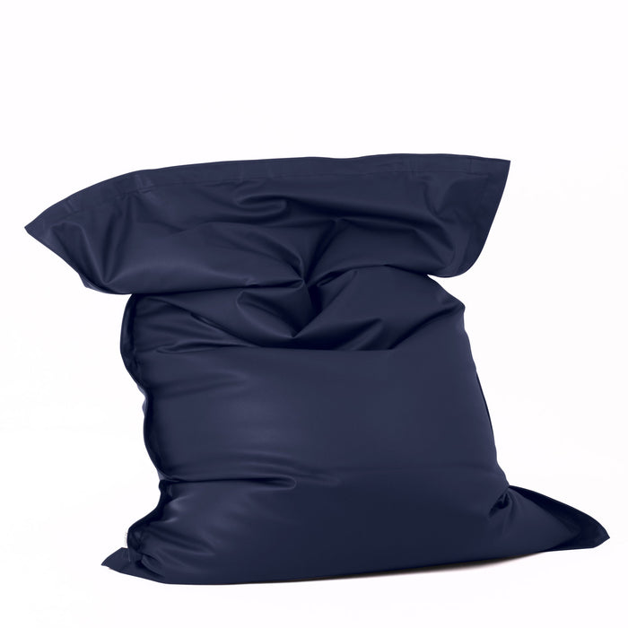 Pouf poltrona Cuscino Thin gigante Imbottito finta pelle antimacchia Jazz per interno dim.140x200 cm