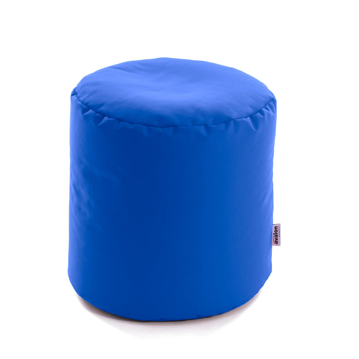 Avalon Pouf Poltrona Cilindro Jive Made in Italy di dimensioni 45x45 cm