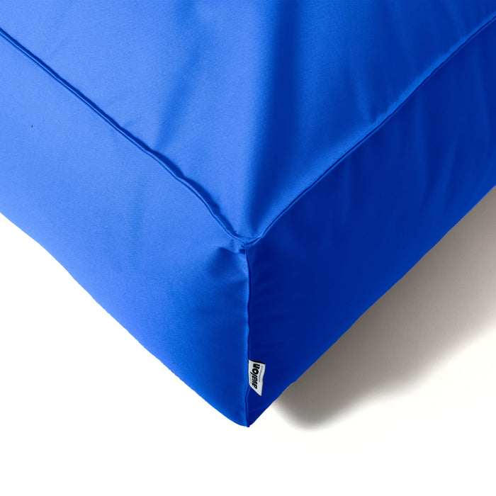 Pouf Lettino Isola Avalon per esterno in tessuto poliestere Samba con sacca interna sfoderabile Dim: 200xH50 cm