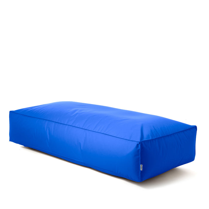 Pouf Lettino Isola Avalon per esterno in tessuto poliestere Samba con sacca interna sfoderabile Dim: 200xH50 cm