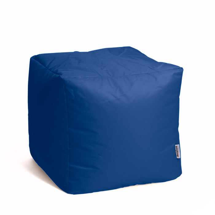 Avalon Pouf Poltrona Cubo Jive Made in Italy di dimensioni 50x50x H 45cm