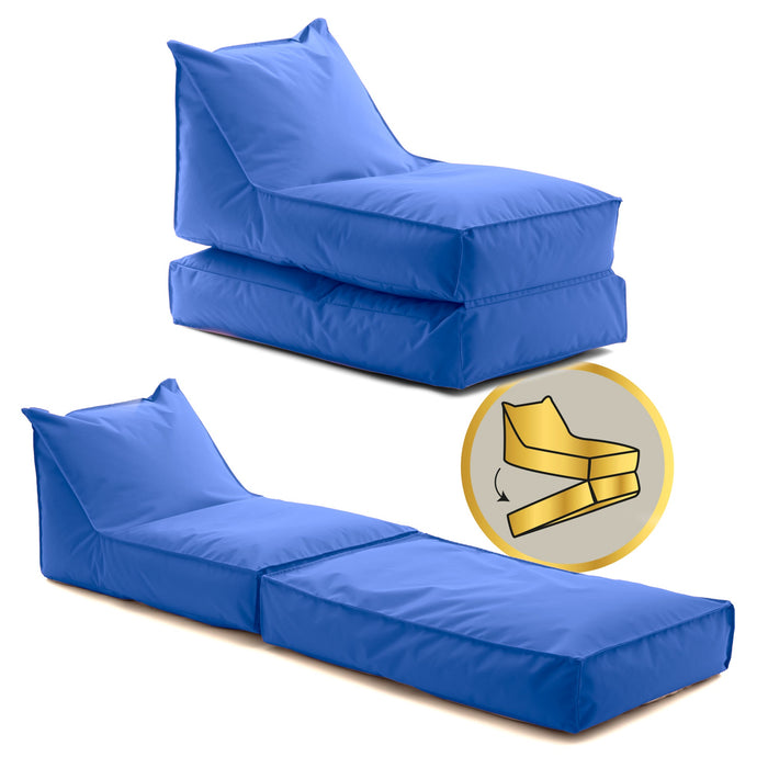 Pouf Poltrona Badd Duo Avalon in tessuto poliestere Jive Per Interno. Dim: 95x60 cm