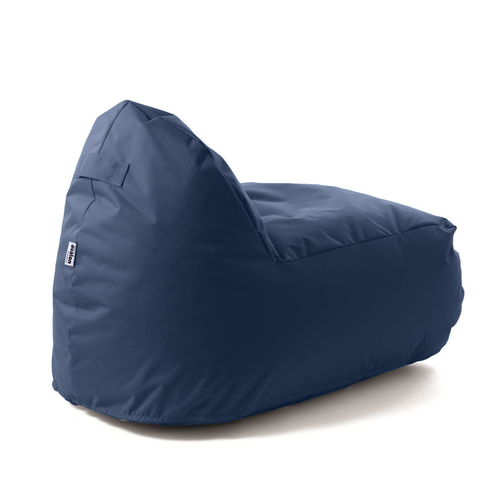 Pouf poltrona Arko Avalon in tessuto poliestere Jive Per Interno, Sfoderabile con Sacca Interna,  Dim. 80x100 cm