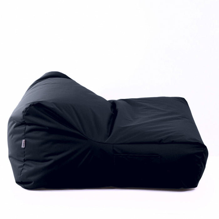 Pouf poltrona matrimoniale doppia XL Gaia in tessuto Samba per esterno Dim: 125x120 cm