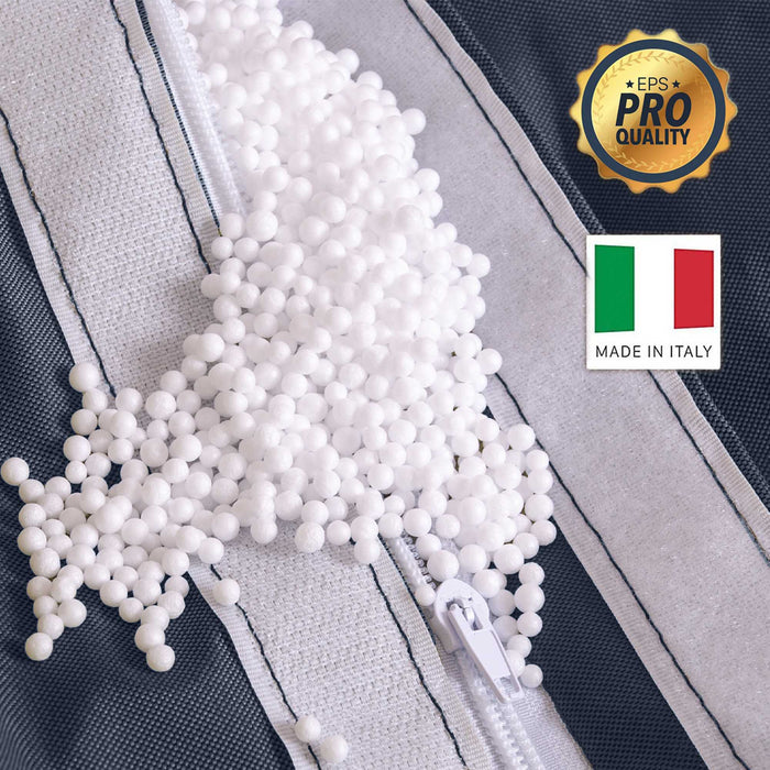 Pouf Poltrona Sacco Piccola per bambini Sfoderabile con sacca interna BAG M Jive in tessuto per interno, antistrappo, impermeabile - Ø68 x H107 cm
