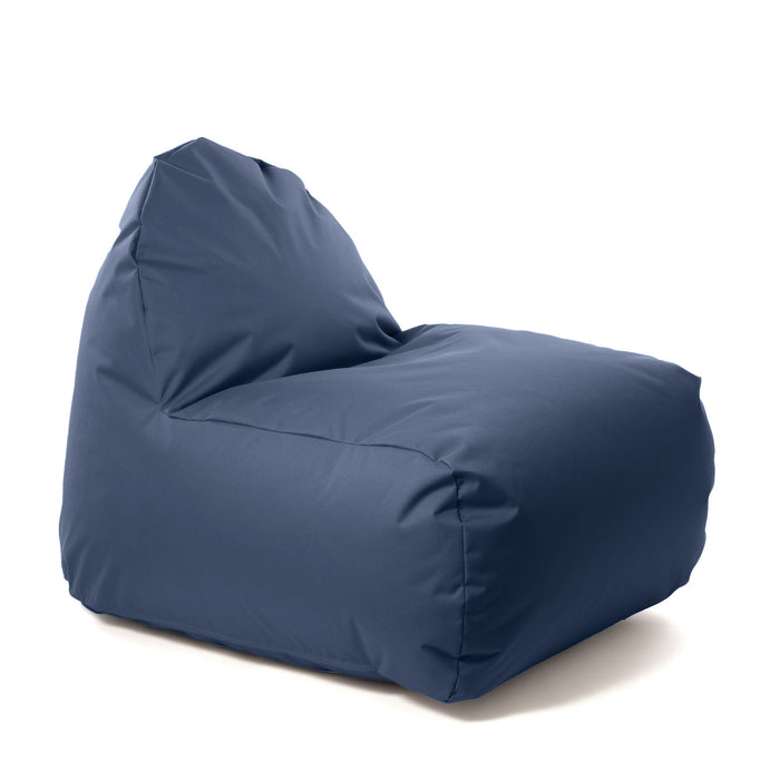 Pouf poltrona Arko Avalon in tessuto poliestere Jive Per Interno, Sfoderabile con Sacca Interna,  Dim. 80x100 cm