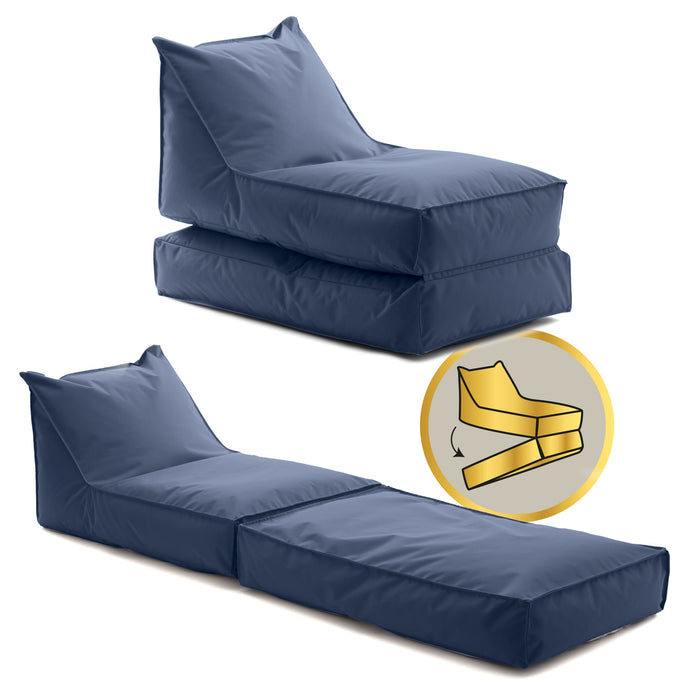 Pouf Poltrona Badd Duo Avalon in tessuto poliestere Jive Per Interno. Dim: 95x60 cm