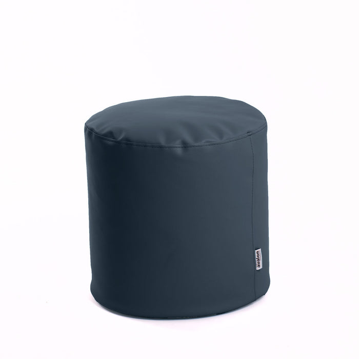 Avalon Pouf Cilindro Mamba Similpelle Trendy Diam. 45 cm, Alt. 45 cm