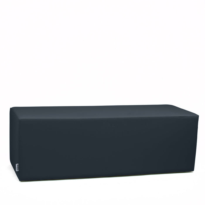 Avalon Pouf Rigido Rettangolo Similpelle Mamba Trendy Classe 1-IM Ignifugo per Interno ed Esterno. Dim: Larg. 150 cm X Prof. 45 cm X Alt. 43 cm