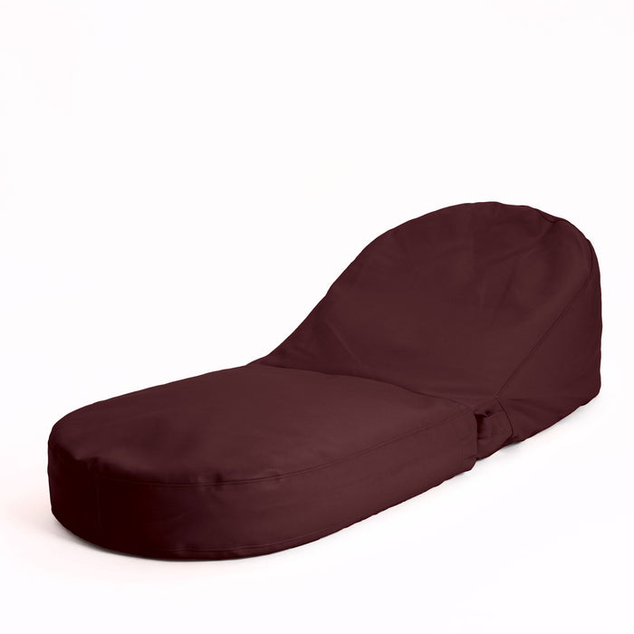 Avalon Pouf Poltrona/Letto Double Jazz in Ecopelle Imbottito Made in Italy dim:  95X75 cm