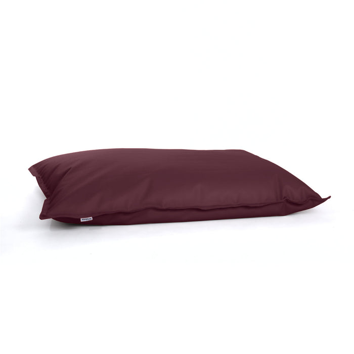 Pouf Poltrona Cuscino Thin medio in finta pelle antimacchia jazz per interno dim.90x135 cm