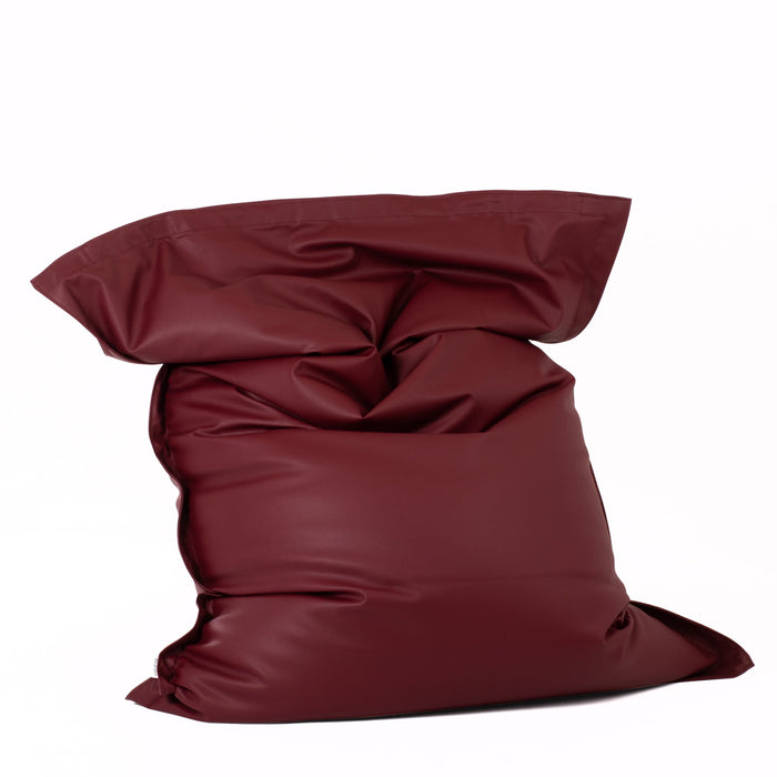 Pouf poltrona Cuscino Thin gigante Imbottito finta pelle antimacchia Jazz per interno dim.140x200 cm
