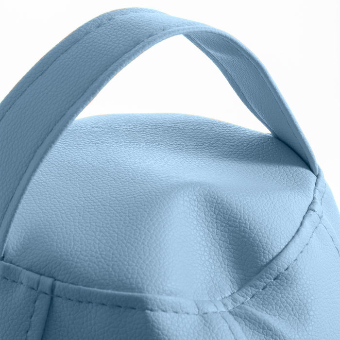 Avalon Pouf Poltrona Sacco Pera in Finta pelle Jazz di Dim. 70x130cm Made in Italy + Pochette Omaggio