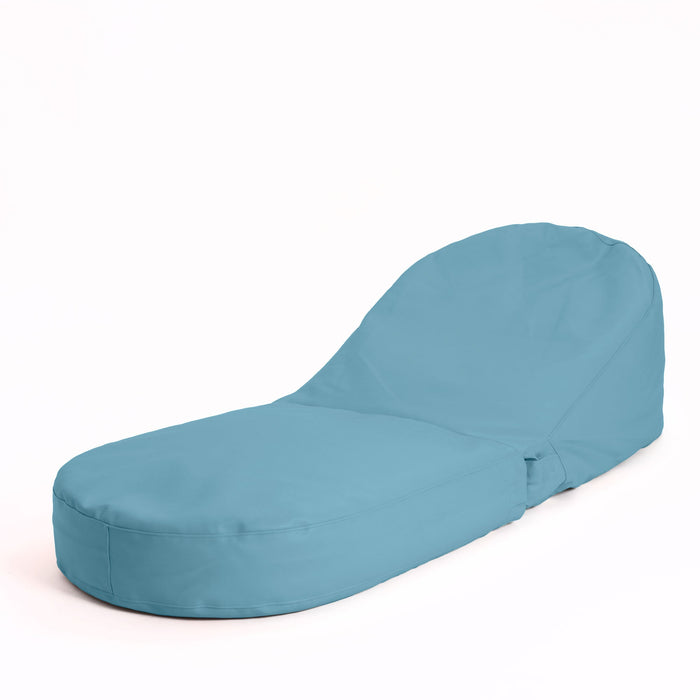 Avalon Pouf Poltrona/Letto Double Jazz in Ecopelle Imbottito Made in Italy dim:  95X75 cm
