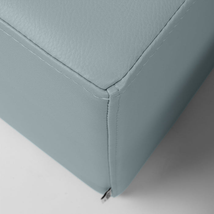 Avalon Tavolino Pouf Cubo rigido in Similpelle Mamba Trendy Classe 1-IM Ignifugo per Interno ed Esterno. Dim: Larg 45cm X Prof 45cm X Alt 40 Cm