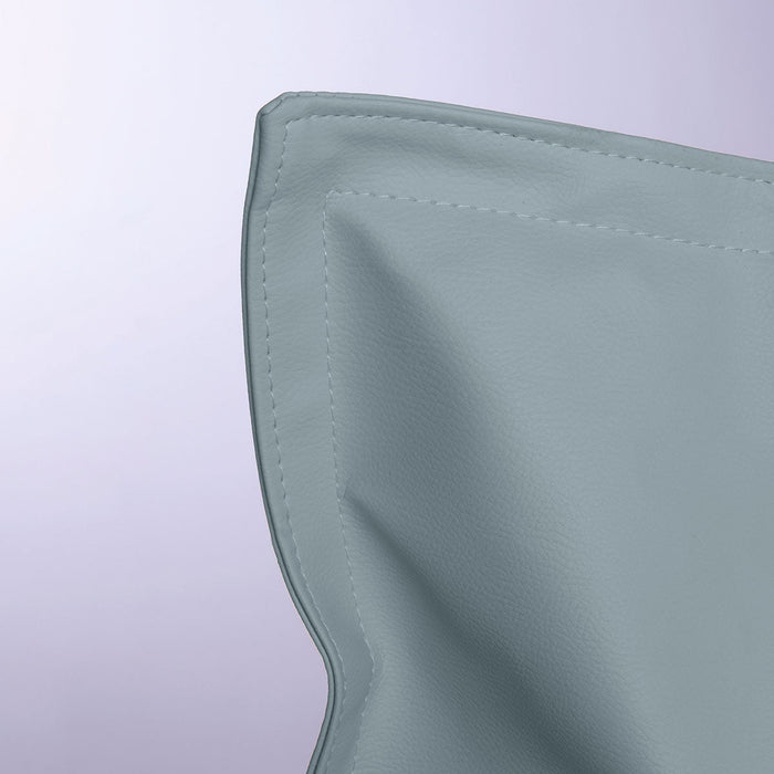 Pouf Poltrona Cuscino Thin medio in finta pelle antimacchia Mamba per esterno dim.90x135 cm