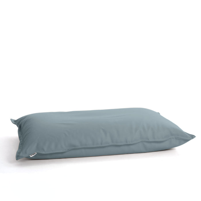 Pouf Poltrona Cuscino Thin medio in finta pelle antimacchia Mamba per esterno dim.90x135 cm
