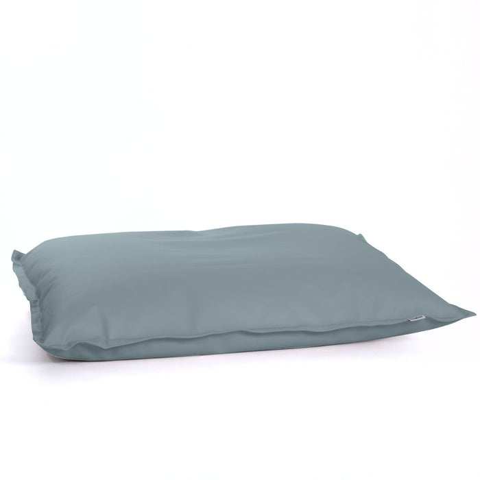 Pouf poltrona Cuscino Thin gigante Imbottito finta pelle antimacchia Mamba per esterno dim.140x200 cm