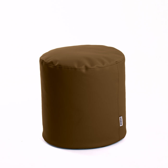 Avalon Pouf Cilindro Mamba Similpelle Trendy Diam. 45 cm, Alt. 45 cm