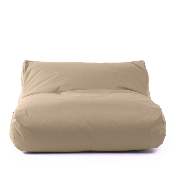 Pouf poltrona matrimoniale doppia XL Gaia in tessuto Jive per interno Dim: 125x120 cm