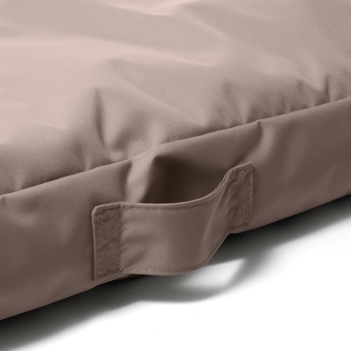 Pouf Cuscino Cane Linear Medio in tessuto Jive dim. 90x 75 cm