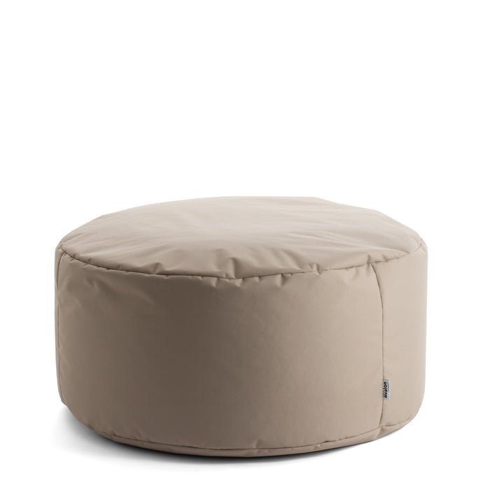 Avalon Pouf Disco 100 Jive Imbottito Made in Italy Diam. 100 cm, Alt. 50 cm