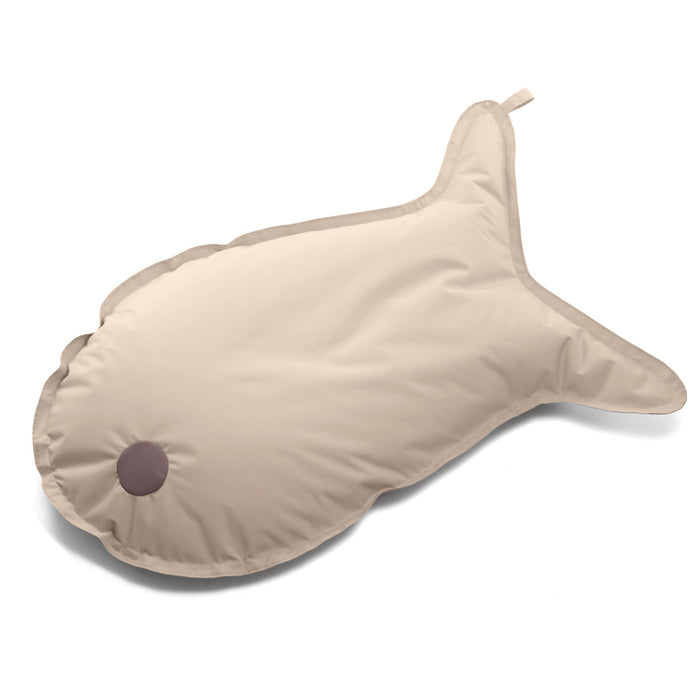 Pouf Cuscino Squama Galleggiante Avalon in tessuto poliestere Samba per esterno. Dim: 145x99xH30cm