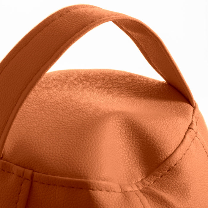 Avalon Pouf Poltrona Sacco Pera in Finta pelle Jazz di Dim. 70x130cm Made in Italy + Pochette Omaggio