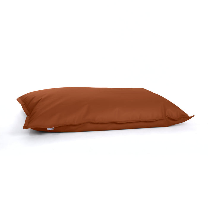Pouf Poltrona Cuscino Thin medio in finta pelle antimacchia jazz per interno dim.90x135 cm