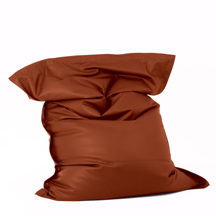 Pouf poltrona Cuscino Thin gigante Imbottito finta pelle antimacchia Jazz per interno dim.140x200 cm