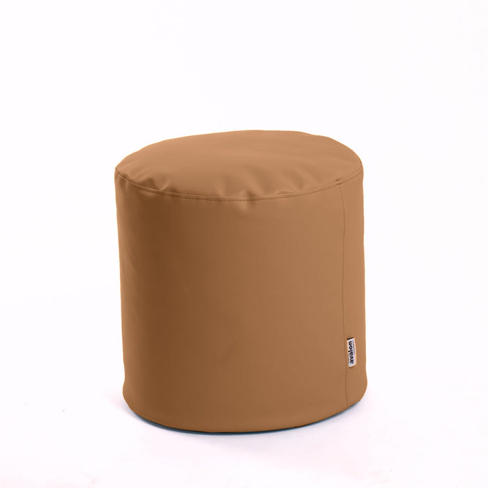 Avalon Pouf Cilindro Mamba Similpelle Trendy Diam. 45 cm, Alt. 45 cm