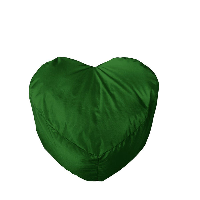 Idea Regalo, Pouf Cuore Piccolo Jive Tessuto Tecnico Antistrappo Imbottito Dim: 50x45x38 cm - Avalon