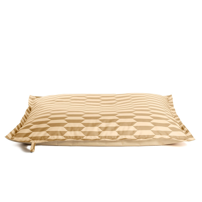 Pouf Cuscino Way Avalon Galleggiante in tessuto geometrica per esterno Dim: 175x140 cm