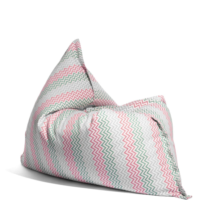 Pouf Cuscino Thin Grande in tessuto impermeabile Funny per esterno dim 135x170 cm