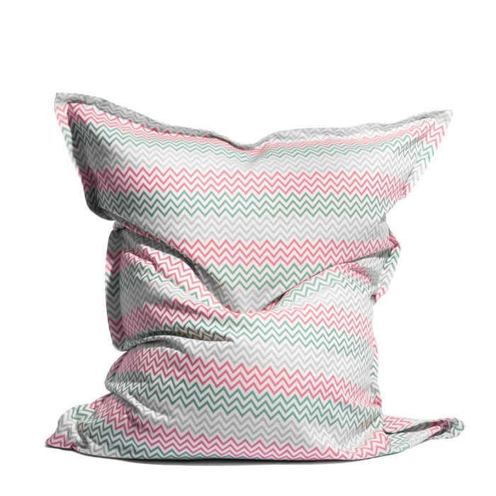 Pouf Cuscino Thin Grande in tessuto impermeabile Funny per esterno dim 135x170 cm
