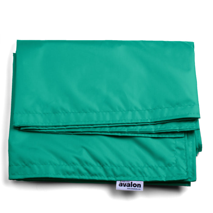 Pouf Cuscino Thin medio sacca vuota in tessuto antistrappo impermeabile Jive per interno dim.135x90 cm