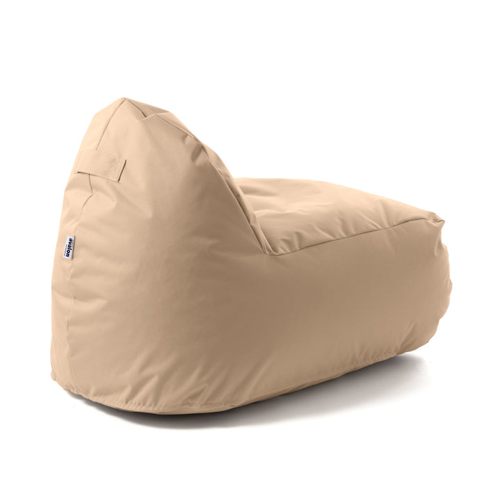 Pouf poltrona Arko Avalon in tessuto poliestere Jive Per Interno, Sfoderabile con Sacca Interna,  Dim. 80x100 cm