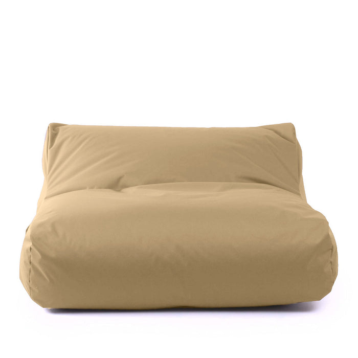 Pouf poltrona matrimoniale doppia XL Gaia in tessuto Jive per interno Dim: 125x120 cm