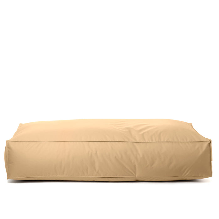 Pouf Lettino Isola Avalon per esterno in tessuto poliestere Samba con sacca interna sfoderabile Dim: 200xH50 cm