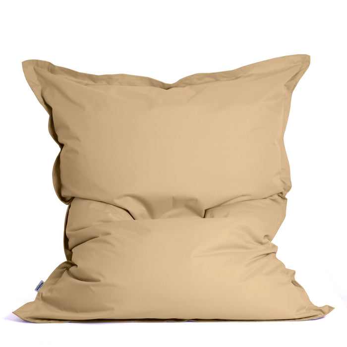Pouf Cuscino Thin Grande in tessuto antistrappo impermeabile Jive con Sacca interna per interno dim.175x140 cm