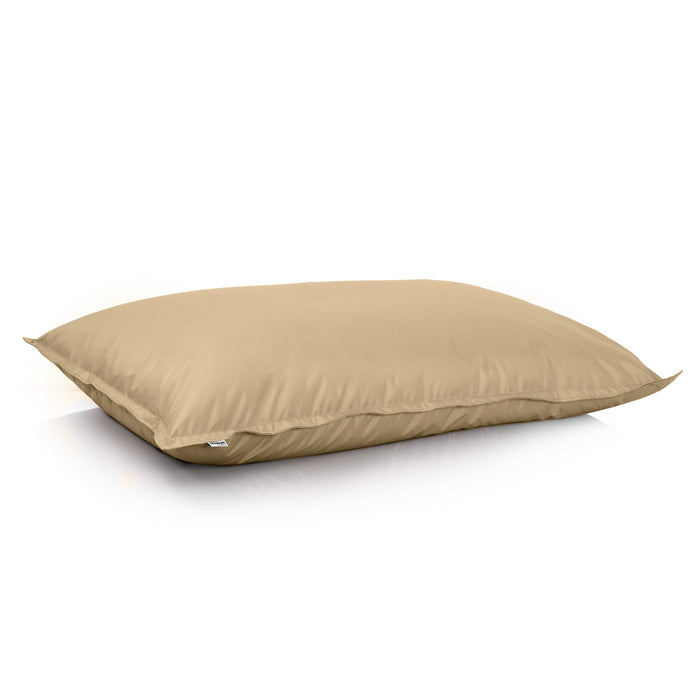 Pouf Cuscino Thin medio sacca vuota in tessuto antistrappo impermeabile Jive per interno dim.135x90 cm