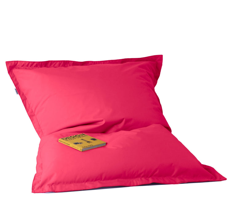 Pouf Cuscino Thin Grande in tessuto antistrappo impermeabile Jive con Sacca interna per interno dim.175x140 cm