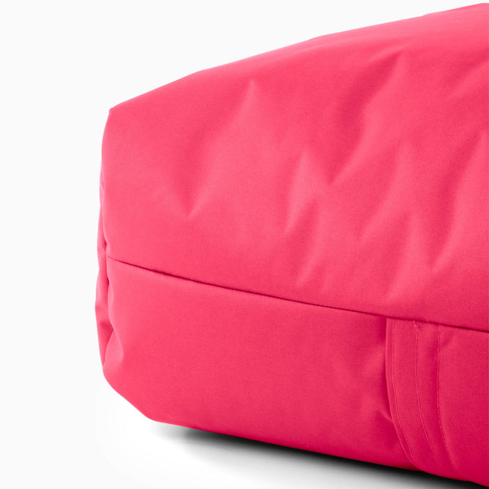 Pouf morbido Grande Quadrato Gaia in tessuto Jive per interno dim 80x80x30 cm