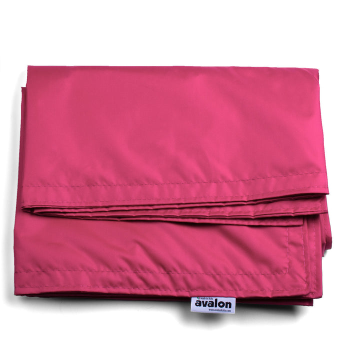 Pouf Cuscino Thin medio sacca vuota in tessuto antistrappo impermeabile Jive per interno dim.135x90 cm